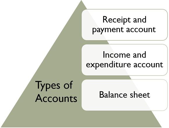 types of accounts in a non-profit organization