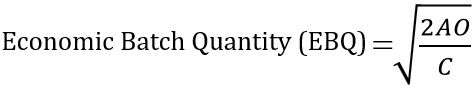 Formula-Economic-Batch-Quantity